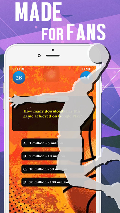 Quiz for NBA Live Mobile Game screenshot 2