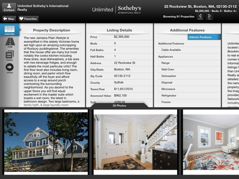 Greater Boston Home Search for iPad screenshot 4