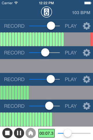 Multi Track Song Recorder Pro screenshot 3