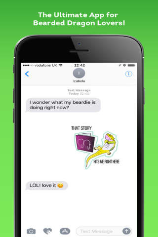 BeardieMoji - Bearded Dragon Pet Lizard Emojis screenshot 3