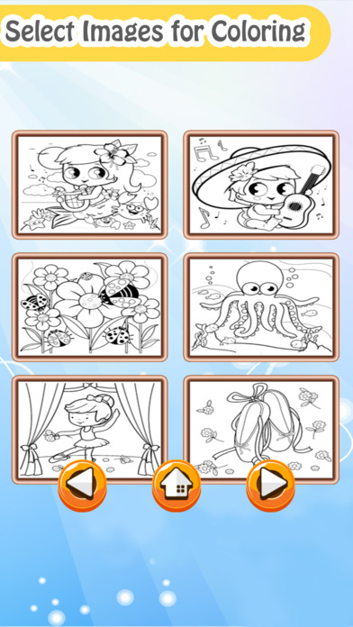 Kid Animal Coloring Page Picture Book farm animals screenshot 2