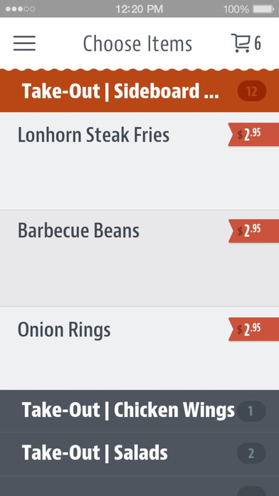 Longhorn Barbecue screenshot 3