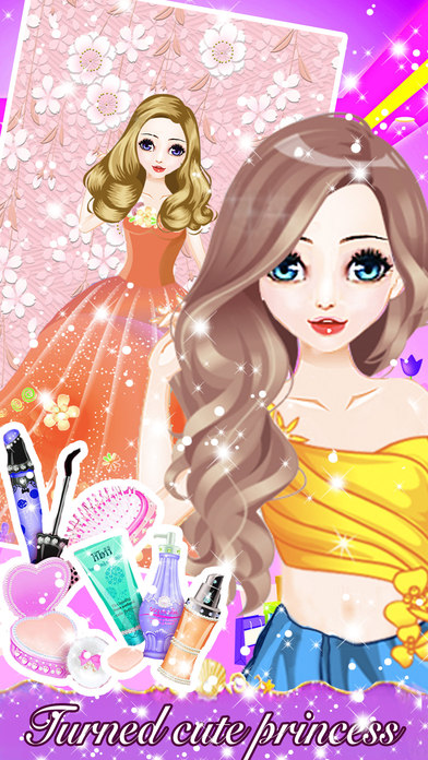 Makeover Royal Princess - salon games screenshot 2