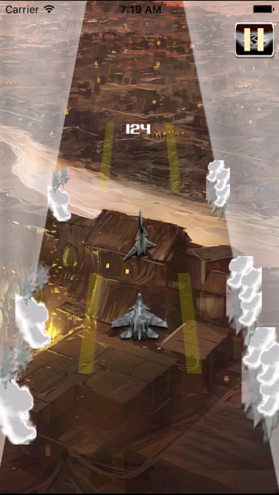 Aircraft Destiny On Sky : Burning Cloud screenshot 2