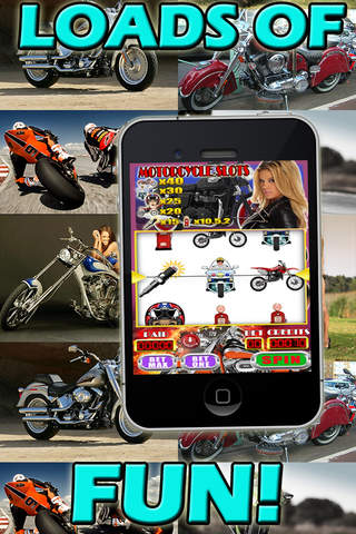 Motorcycle Slots Ultimate High Speed Championship screenshot 3