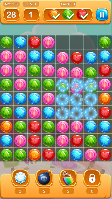 Candy Sweet ~ New Challenging Match 3 Puzzle Game screenshot 2