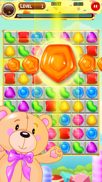 Candy Blast - Gummy Bear Pop Puzzle screenshot 2