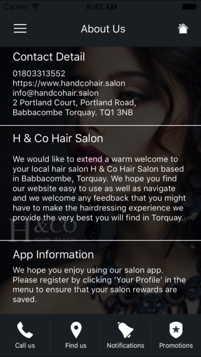 H & Co Hair Salon screenshot 2