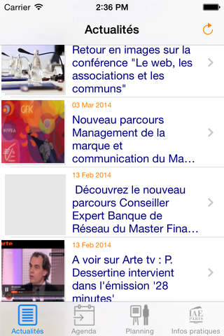 IAE de Paris screenshot 2