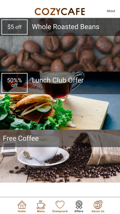 Cozy Cafe Coffee Shop App screenshot 4