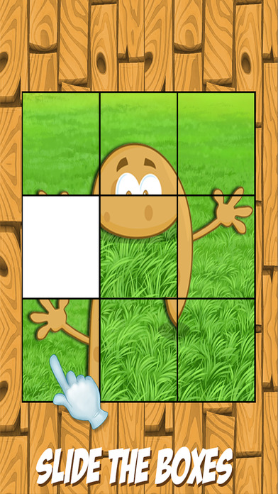 Vegetable Slide Puzzle Kids Game Pro screenshot 3