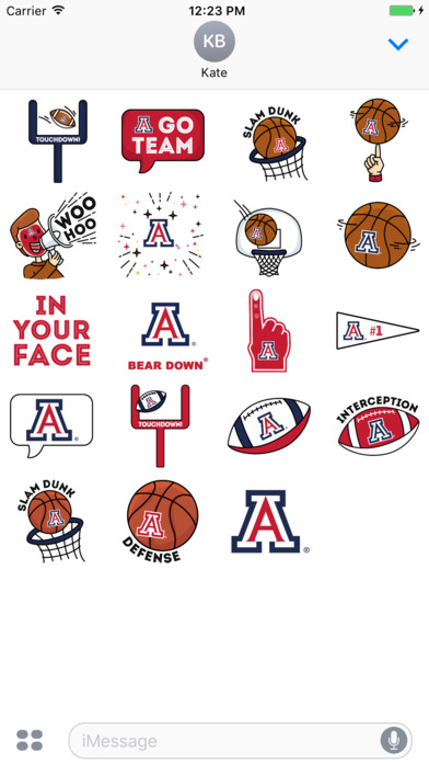 Arizona Animated+Stickers for iMessage screenshot 2