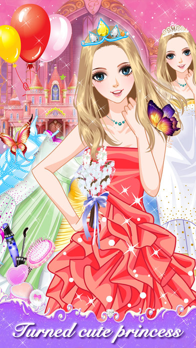 Fairy dress - Makeup plus girly games screenshot 2