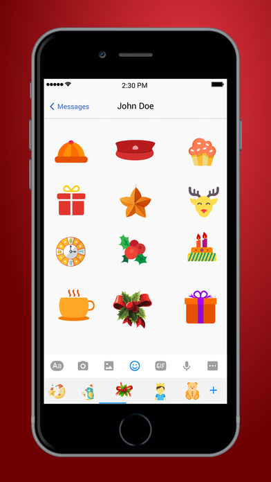 Christmas Emoji Pro screenshot 3