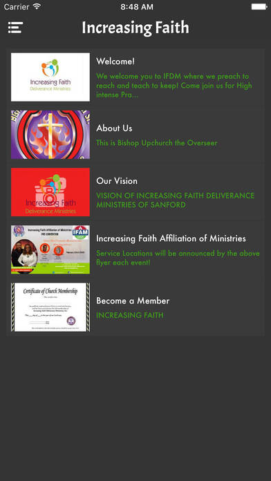 Increasing Faith Deliverance screenshot 3