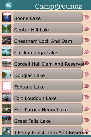 Tennessee State Campgrounds & Hiking Trails screenshot 3