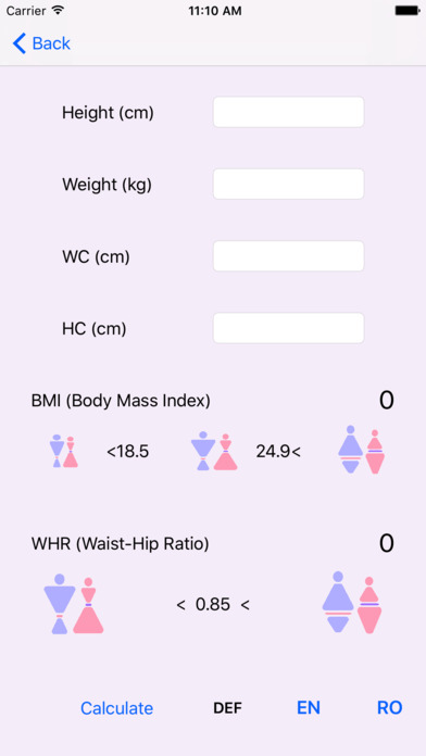 Nutrition Body Calculator screenshot 3