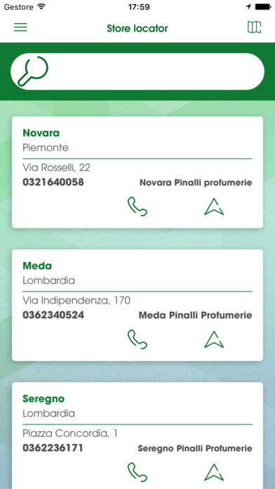 Pinalli Profumerie screenshot 4