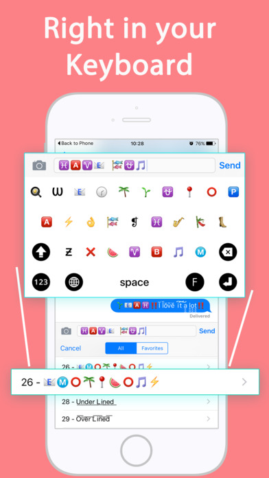 Font Keyboards & Emoji Sexy Faces for Chat Texting screenshot 4