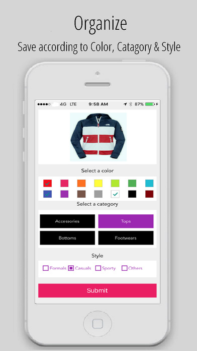 MatchBox-Closet Organizer:Mix & Match your Clothes screenshot 4