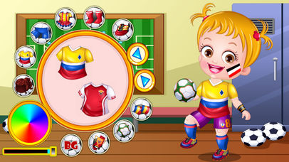 Baby Football Player Dressup-Chic Athlete screenshot 3
