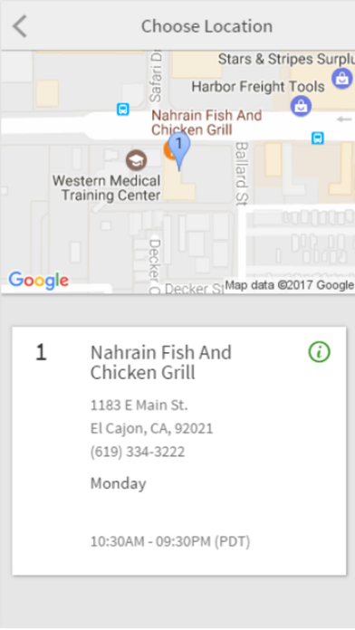 Nahrain Fish And Chicken Grill screenshot 2