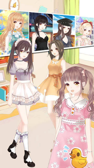 Mimei's dressing room - Princess makeup game screenshot 2