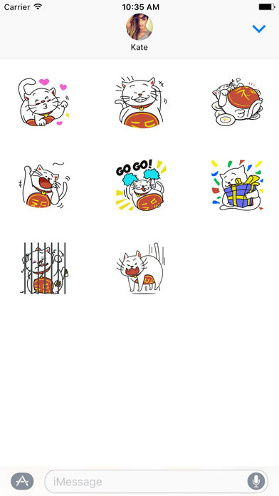 Maneki Neko The Money Lucky Cat - Stickers screenshot 3