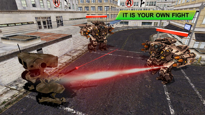 Iron Robot Shooting Battle screenshot 2