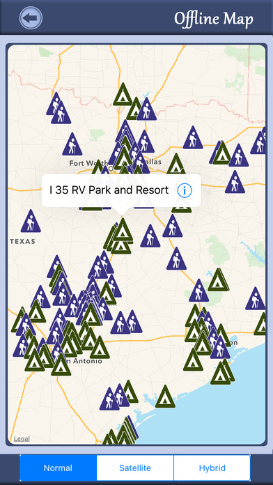 Texas - Campgrounds & Hiking Trails,State Parks screenshot 2
