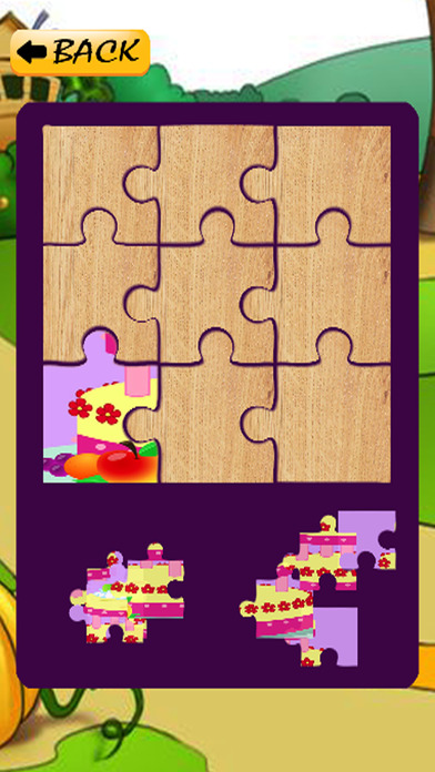 Kids Jigsaw Puzzles Page Cake Games Version screenshot 3