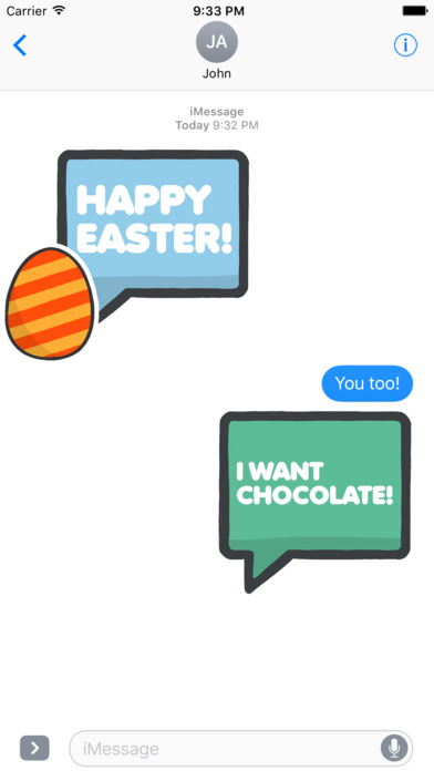 Have a Cute Easter - Funny Easter Emoji Stickers screenshot 3