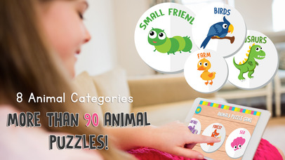 Puzzle Games for Kids: Animals screenshot 3