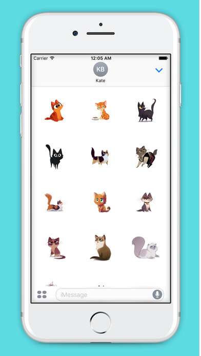 Cat Cute - Awesome Emoji And Stickers screenshot 2