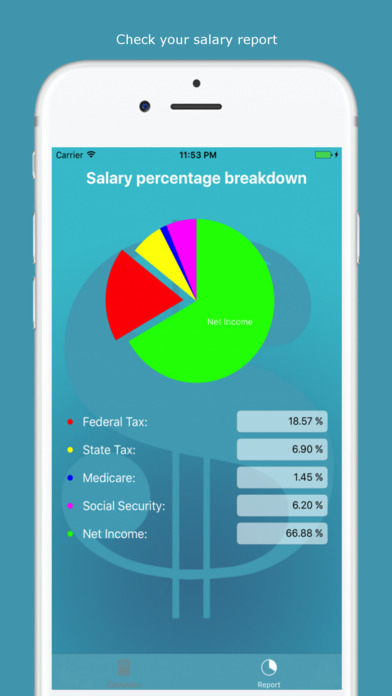 US Income and Tax Calculator screenshot 2