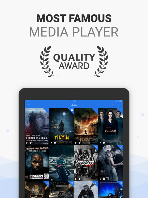 Screenshots of PlayerXtreme Media Player - The best player of movies, videos, music & streaming for iPad