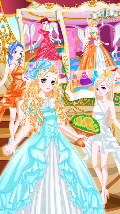 Princess of the perfect dress - Fun girl games screenshot 2