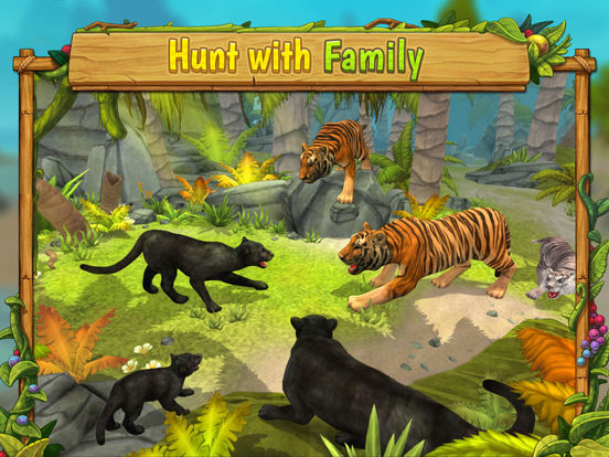 Panther Family Sim - Wild Animal Jungle Simulatorscreeshot 2
