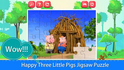 Three Little Pigs Magic Jigsaw Puzzle Games screenshot 4