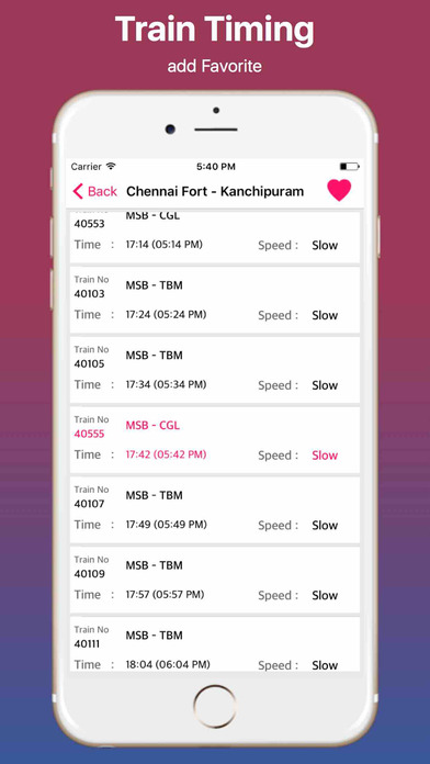 Chennai Local Train screenshot 4