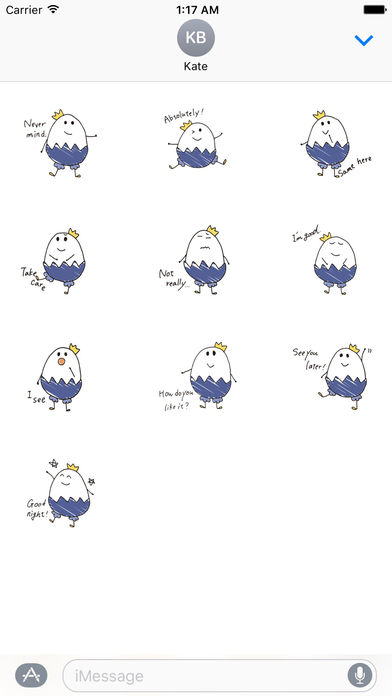 The Lord of The Eggs Stickers screenshot 3