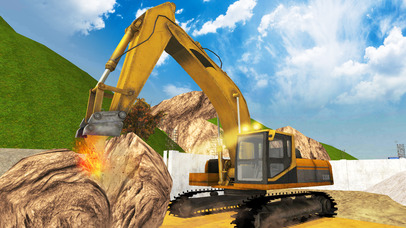 Hill Truck Excavator Crane: Construction Simulator screenshot 4