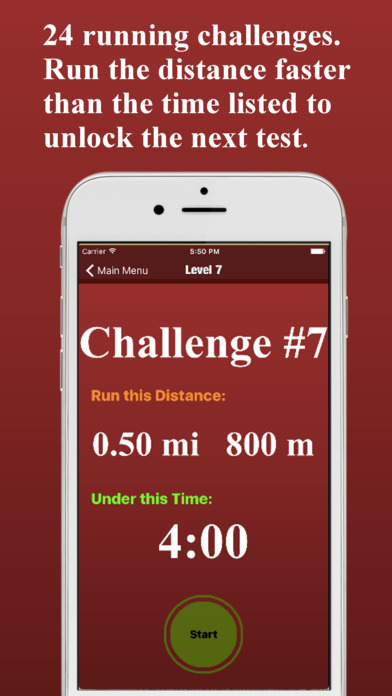 Run Challenge: a motivating game screenshot 2