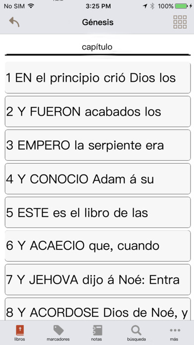 Spanish World English Bible screenshot 2