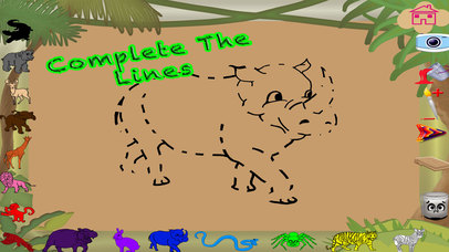 Coloring Pages Wild Animals Paint screenshot 4