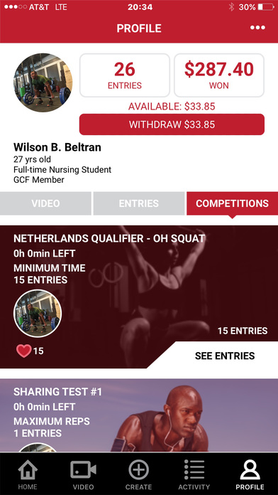 FitFight: Fitness Competitions screenshot 4