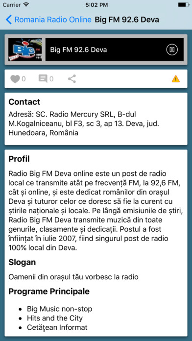 România Radio Online screenshot 4