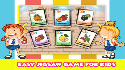 ABC Fruits puzzle activities for preschoolers screenshot 4