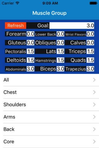 WeightLifts: Lift,Track,Repeat screenshot 3