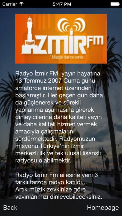 Radyo İzmir FM screenshot 3
